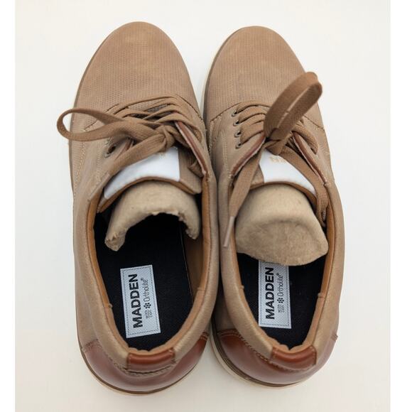 Madden Lickky Plain Toe Derby Shoes Lace-Up Men's Taupe Size US8.5 EU41-42 - Picture 5 of 11